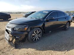 Chevrolet salvage cars for sale: 2018 Chevrolet Malibu LT