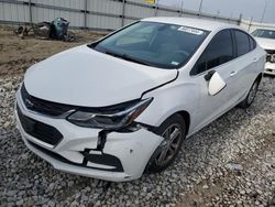 Salvage cars for sale at Cahokia Heights, IL auction: 2017 Chevrolet Cruze LT