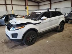 Salvage cars for sale at Pennsburg, PA auction: 2018 Land Rover Range Rover Evoque SE