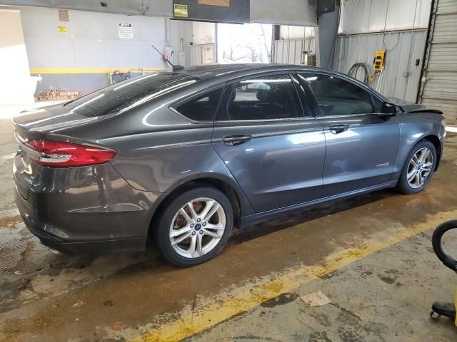 2018 Ford Fusion SE Hybrid