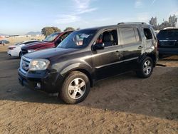 Salvage cars for sale at San Diego, CA auction: 2011 Honda Pilot Exln