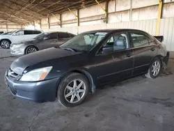 Honda Accord ex salvage cars for sale: 2004 Honda Accord EX