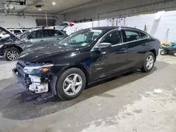 Chevrolet salvage cars for sale: 2018 Chevrolet Malibu LS