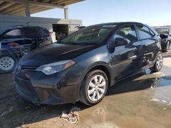 2014 Toyota Corolla L en venta en West Palm Beach, FL