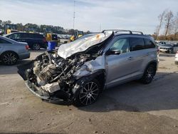 Toyota Highlander se salvage cars for sale: 2017 Toyota Highlander SE