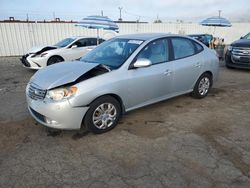 Hyundai salvage cars for sale: 2010 Hyundai Elantra Blue