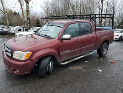 Salvage cars for sale at Portland, OR auction: 2006 Toyota Tundra Double Cab SR5