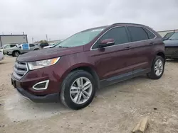 Salvage cars for sale at Haslet, TX auction: 2017 Ford Edge SEL