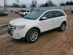 Salvage cars for sale at Oklahoma City, OK auction: 2014 Ford Edge SEL