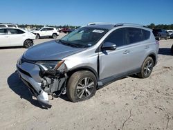 Salvage cars for sale at Houston, TX auction: 2017 Toyota Rav4 XLE