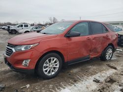 Salvage cars for sale at Chicago Heights, IL auction: 2020 Chevrolet Equinox LS