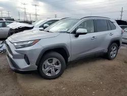 Salvage cars for sale at Elgin, IL auction: 2022 Toyota Rav4 XLE