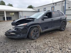 Salvage cars for sale at Prairie Grove, AR auction: 2018 Jeep Cherokee Latitude