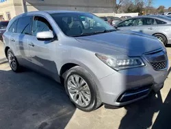 Acura salvage cars for sale: 2014 Acura MDX Technology