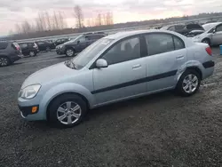 KIA salvage cars for sale: 2007 KIA Rio Base