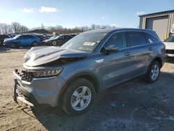 Salvage cars for sale at Duryea, PA auction: 2022 KIA Sorento LX