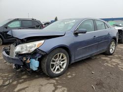 Salvage cars for sale at Woodhaven, MI auction: 2015 Chevrolet Malibu 1LT