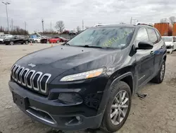 Jeep Vehiculos salvage en venta: 2018 Jeep Cherokee Limited