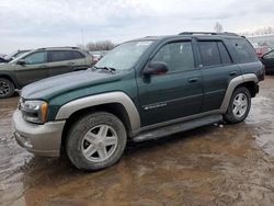 Salvage cars for sale at Davison, MI auction: 2002 Chevrolet Trailblazer