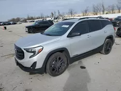 Salvage cars for sale at Bridgeton, MO auction: 2020 GMC Terrain SLE