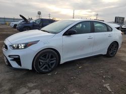 Salvage cars for sale at Chicago Heights, IL auction: 2021 KIA Forte GT Line