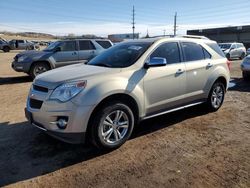 Salvage cars for sale from Copart Colorado Springs, CO: 2012 Chevrolet Equinox LTZ