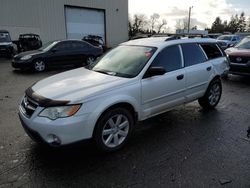 Vehiculos salvage en venta de Copart Woodburn, OR: 2008 Subaru Outback 2.5I