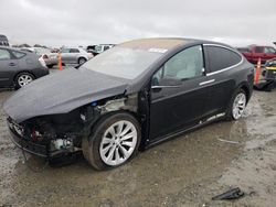 Salvage cars for sale at Antelope, CA auction: 2016 Tesla Model X