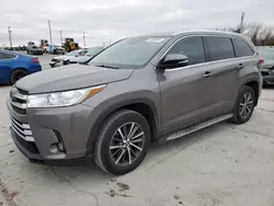 2018 Toyota Highlander SE en venta en Oklahoma City, OK