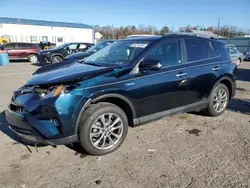 Toyota salvage cars for sale: 2018 Toyota Rav4 HV Limited