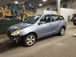 Salvage cars for sale at Blaine, MN auction: 2005 Toyota Corolla Matrix Base