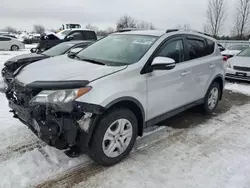 Toyota Vehiculos salvage en venta: 2015 Toyota Rav4 LE