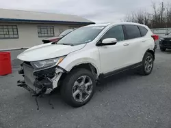 Salvage cars for sale at Grantville, PA auction: 2017 Honda CR-V EXL