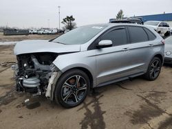 Vehiculos salvage en venta de Copart Woodhaven, MI: 2022 Ford Edge ST