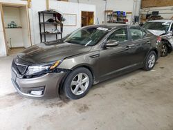 KIA Vehiculos salvage en venta: 2015 KIA Optima LX