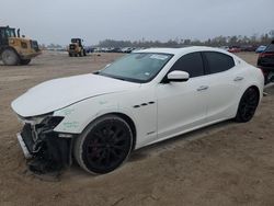 Salvage cars for sale at Houston, TX auction: 2019 Maserati Ghibli Luxury