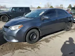 2015 Toyota Corolla L en venta en Littleton, CO