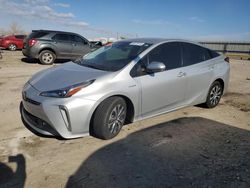 Salvage cars for sale at Wichita, KS auction: 2022 Toyota Prius LE