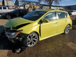 Toyota Corolla salvage cars for sale: 2018 Toyota Corolla IM