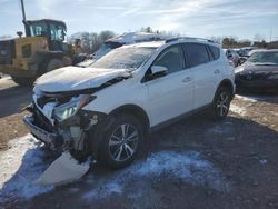 Salvage cars for sale at Chalfont, PA auction: 2017 Toyota Rav4 XLE