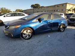 Vehiculos salvage en venta de Copart Opa Locka, FL: 2015 Honda Civic LX