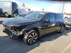 Salvage cars for sale from Copart Hayward, CA: 2016 Honda Accord EXL