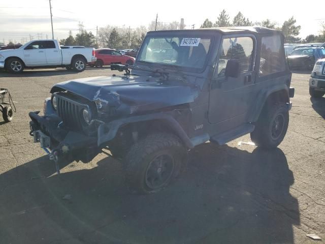 2001 Jeep Wrangler / TJ Sport