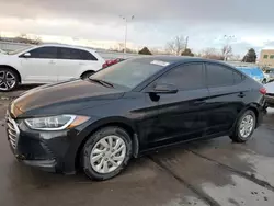 Salvage cars for sale at Littleton, CO auction: 2017 Hyundai Elantra SE