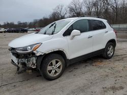 Salvage cars for sale from Copart Ellwood City, PA: 2017 Chevrolet Trax 1LT