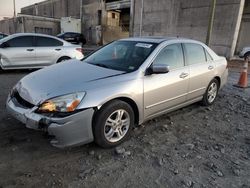 Salvage cars for sale at Fredericksburg, VA auction: 2007 Honda Accord EX