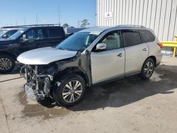 Salvage cars for sale at New Orleans, LA auction: 2020 Nissan Pathfinder SL