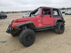 2006 Jeep Wrangler X en venta en San Antonio, TX