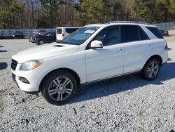 Salvage cars for sale at Gainesville, GA auction: 2014 Mercedes-Benz ML 350