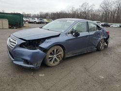 Salvage cars for sale at Ellwood City, PA auction: 2015 Subaru Legacy 2.5I Limited